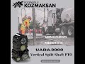 3800 KGM vertical Split Shaft PTO is designed for #HeavyDuty #cleaningtruck with 3-stage #gearbox