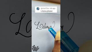 stylish name | Liliana | Calligraphy signature