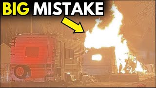 YOU WON'T BELIEVE WHAT CAUSED THIS RV TO EXPLODE!