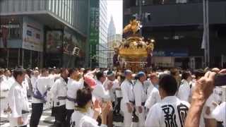 2015　花園神社大祭　町会神輿連合渡御　新宿三丁目