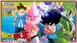 Goku vs. Frieza, Cell, & Buu (Mental Training) DBZ Kakarot (DLC 6): Goku’s Next Journey