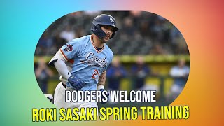 Roki Sasaki to Face Competition at Dodgers Spring Training: Who Will Make the Cut?