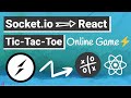 Full Socket.io and React.js Online Multiplayer Tic-Tac-Toe Game | Socket.io From Zero To Hero