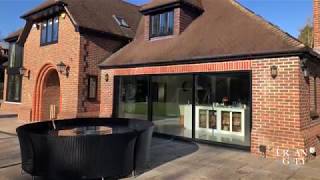 Cortizo Cor Vision Plus sliding door system - Claremont Drive, Esher