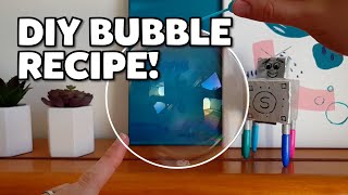 Giant Bubbles! (My Homemade Bubble Recipe!)