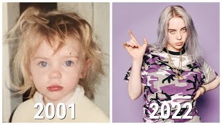 Evolution of Billie Eilish | 2001 -2022