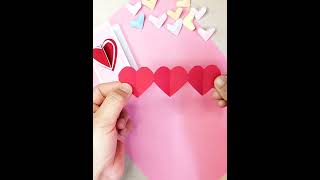 DIY Valentine's Day Greeting Card | Valentine's Day Pop Up  Card | Pop Up Card