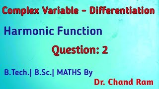 Question 2 on Harmonic Function