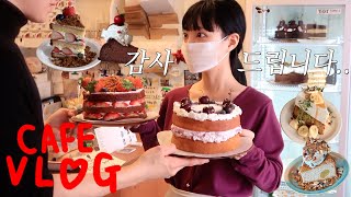 GHIBLI CAFE VLOG | 100,000 subscribers! | korean dessert | cake | Cooking | Seoul | Baking | Recipes