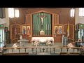 Thursday 8:00 AM English Mass and Rosary