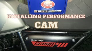 Installing Performance Cam for a Royal Enfield Scram 411