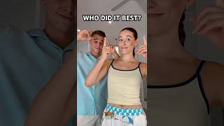 HOW DID WE DO!? 😅😆 - #funny #challenge #trend #viral #couple #shorts