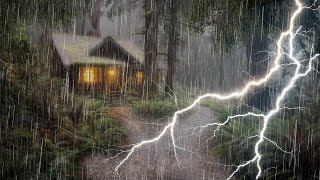 HEAVY RAIN AND THUNDER SOUNDS - DEEP SLEEP | Thunderstorm for Sleeping - Rain Sound Comfort #2