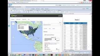 Custom Regions in SAP Webi with CMaps Analytics