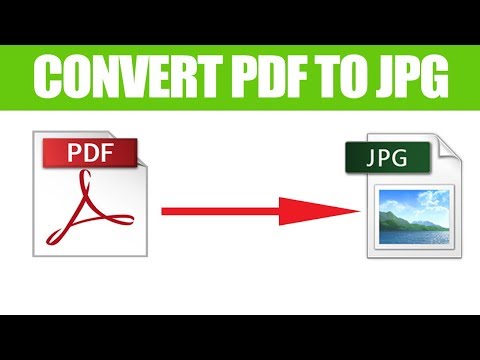How to convert pdf to jpg freely How to convert pdf to jpg freely