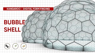 Bubble Shell | Rhino Grasshopper Kangaroo Tutorial