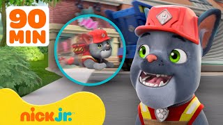 Charger wordt hyper en voert reddingsacties uit! Met Rubble & Mix | 90 minuten | Nick Jr. Nederlands