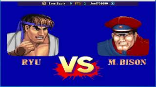 Street Fighter II' - Champion Edition Eme.Equix vs Joel708090