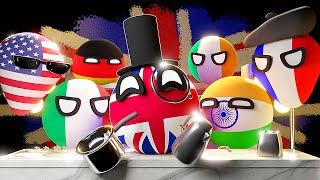 COOKING WITH UK | Countryballs Animation