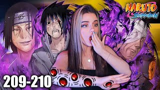 SASUKE VS DANZO | Naruto Shippuden Ep 209 \u0026 210 REACTION