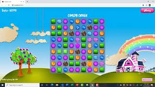 Candy Crush (HTML, CSS, JavaScript, node.js) - Day 2 Progress