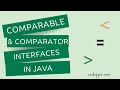 Comparable & Comparator interfaces in java Part 1 | Sort array & list of objects with Comparable