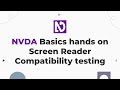 NVDA Screen Reader Tutorial: How to Use It for Accessibility Testing