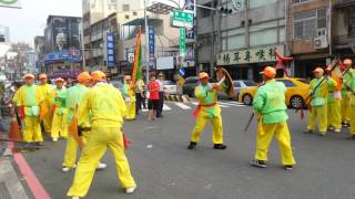 臺南全台開基永華宮廣澤尊王開基老祖環臺祈福會香回駕遶境大典 龍發堂宋江陣