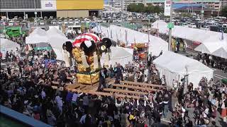 新居浜太鼓祭り２０１９　大物産展新居浜イオン　西町太鼓台