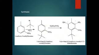 Retrosynthesis \u0026 Synthesis of 1-(tert-butyl)-2-methoxy-4-methyl-3, 5-dinitrobenzene