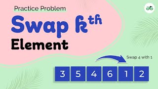 Practice Problem | Swap kth elements