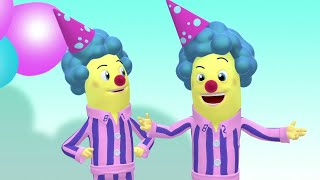 PJ's Turn Pink! | Bananas In Pyjamas