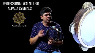 Professional Walnut Riq - Super Light Alpaca cymbals