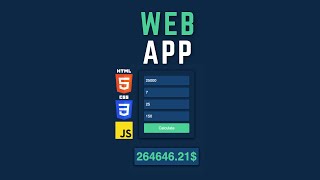 Build a Compound Interest Rate Calculator Web App