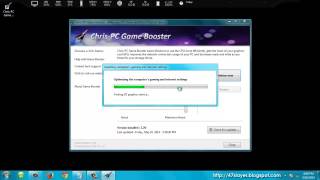 Optimize PC with Chris PC Game Booster 2.20