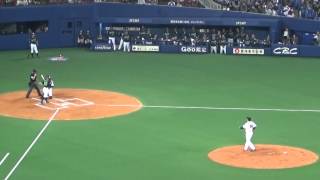 16/03/05 中日vs東京ヤクルト 1回表 先発・山本昌