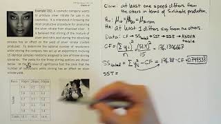 ANOVA CRD, Example 152