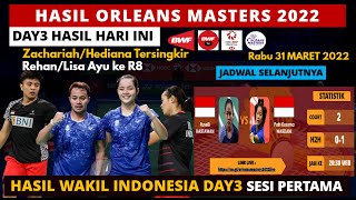 Hasil Orleans Masters 2022 Hari ini Day3: Zachariah/Hediana Tersingkir | Orleans Masters Badminton