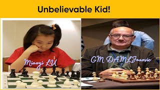 Unbelievable Kid! Miaoyi Lu vs GM Branko DamlJanovic