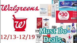 WALGREENS MUST DO DEALS 12/13-12/19