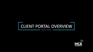 Client Portal Overview
