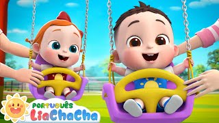 LiaChaCha em Português ☀️  Lia e ChaCha Brincando no Parquinho  | Música Infantil \u0026 Canção de Ninar