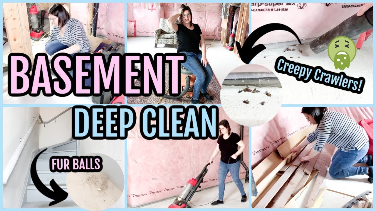 Deep Clean Unfinished Basement Openbasement Deep Clean Unfinished Basement Openbasement