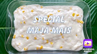 Vegetarian Dessert / How to make special Maja Mais