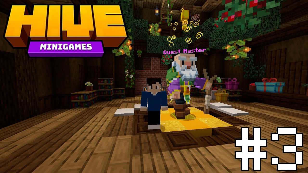 Minecraft The Hive Doing Quests For Quest Master Part 3 Youtube