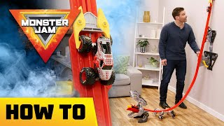 How to assemble the Monster Jam ThunderROARus Drop Playset!