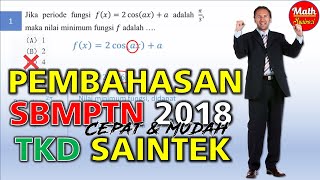 Pembahasan SBMPTN TKD SAINTEK 2018