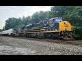 60MPH CSX Intermodal I010 - ( Long Blow of K5HL ) - CSX SCL Heritage ES44AH #1967 & AH4400CM #7273