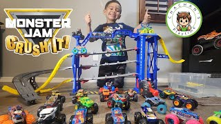 Monster Jam Madness! Epic Races \u0026 Stunts Awesome Adventures with Chachan.