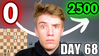 Day 68: Playing Chess Everyday Until 2500 ELO!